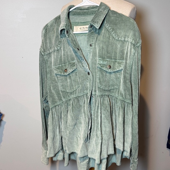We The Free Tops - We The Free Sage Corduroy Top